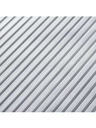 Gas-Griddleplatte, verchromt als Tischgerät, Serie 700 ND - gerillt 400x700x250 mm (BxTxH)