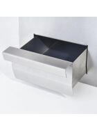Gas-Griddleplatte, verchromt als Tischgerät, Serie 700 ND - glatt 400x700x250 mm (BxTxH)