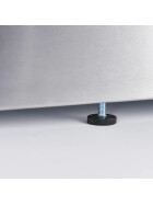 Gas-Griddleplatte, verchromt als Tischgerät, Serie 700 ND - glatt 800x700x250 mm (BxTxH)