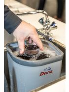 Delfin desktop glass washer (NO BASIN NEEDED!)