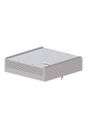 Induktions-Deckenhaube mit Kompensation "Basic Line", Kastenform  2100 mm x 1800 mm mit Flammschutzfilter Typ B