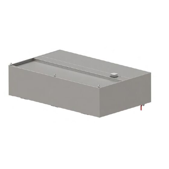 Induktions-Wandhaube "Expert Line", 2500x1100x450 mm,  Kastenform mit LC2 Typ A Zyklonen-/Labyrinthfilter