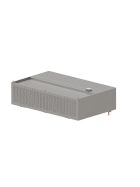 Induktions-Wandhaube mit Kompensation "Expert Line", 3000x1100x450 mm,  Kastenform mit LC2 Typ A Zyklonen-/Labyrinthfilter