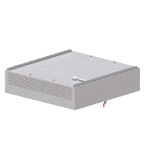 Kompensations-Deckenhaube "Basic Line", Kastenform  1500 mm x 2400 mm mit Flammschutzfilter Typ B