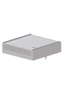 Kompensations-Deckenhaube "Basic Line", Kastenform  3700 mm x 2400 mm mit Flammschutzfilter Typ B