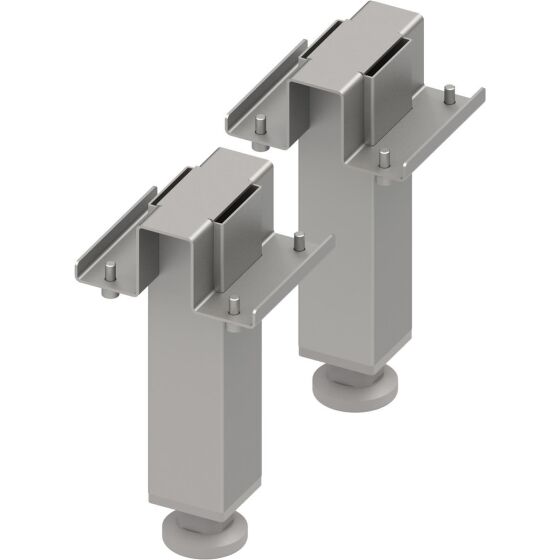 Stalgast Edelstahl Satz Beine Boxversion 2.0, 150 mm Höhe (2 Stück)