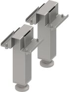 Stalgast Edelstahl Satz Beine Boxversion 2.0, 200 mm Höhe (2 Stück)