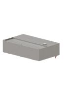 Wandhaube "Expert Line", Kastenform 2500 mm x 1000 mm mit LC2 Typ A Zyklonen-/Labyrinthfilter