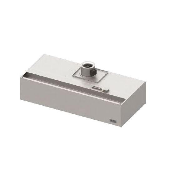 Wandhaube "Expert Line", Kastenform 2600 mm x 1200 mm mit Rohrventilator, Steuerung und LC2 Typ A Zyklonen-/Labyrinthfilter