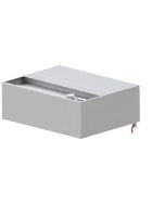 Wandhaube "Basic Line", Kastenform 2300 mm x 1000 mm mit Flammschutzfilter Typ B
