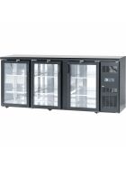 Bar-Kühlschrank mit drei Glastüren, 386 Liter