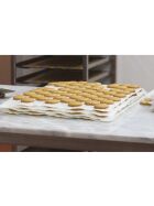 Beschichtetes Backpapier, Zuschnitte je 530x325 mm, 500 Stück, weiß