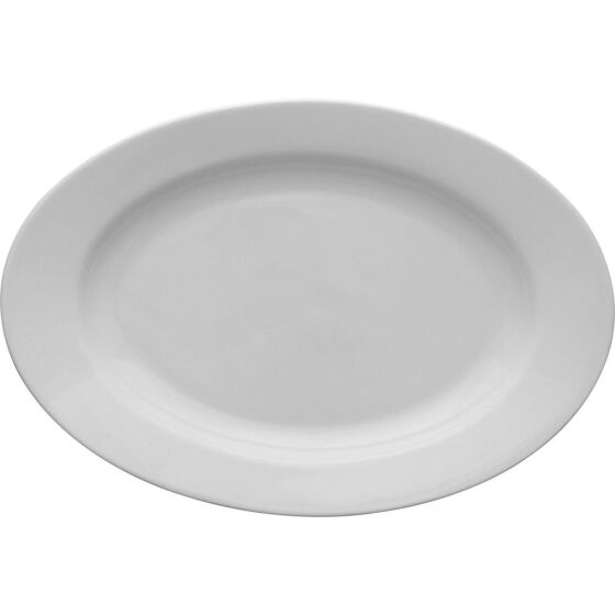 Ovale Servierplatte, Porzellanserie Kaszub/Hel 240x160 mm