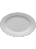 Ovale Servierplatte, Porzellanserie Kaszub/Hel 240x160 mm