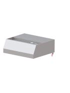 Wandhaube "Basic Line", Trapezform 2800 mm x 1100 mm mit Flammschutzfilter Typ B