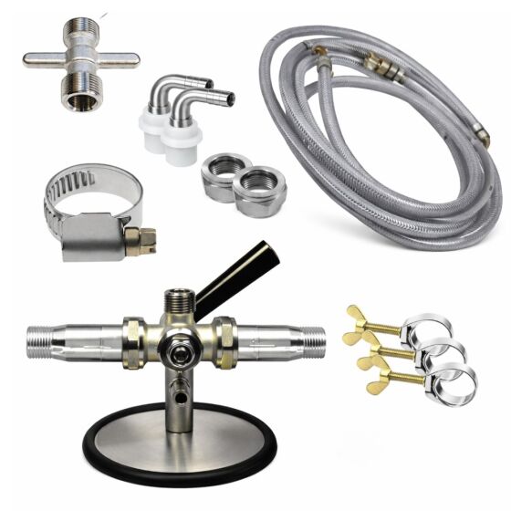 Beer line cleaning device