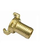 Drinking water hose coupling spout