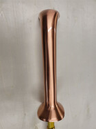 B-Ware Schanksäule Cobra Bronze 2 leitig  2 x Kompensatorschankhahn Bronze