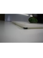The professional gastro cutting board PE 500 with rubber feet. Cutting board stracciatella different versions