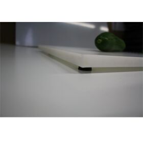 The professional gastro cutting board PE 500 with rubber feet. Cutting board stracciatella different versions