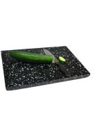 Professional gastro cutting board PE 500 with rubber feet Cutting board black / white different versions