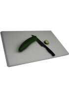 The professional gastro cutting board PE 500 with rubber feet cutting board white different versions