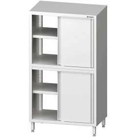 Stalgast Edelstahl Durchreiche-Hochschrank mit...