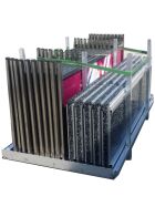 Transport frame made of aluminum for up to 10 folding counters 1.25m