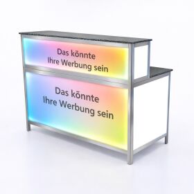 Digitaldruck für Multitheken mit Leuchtkasten