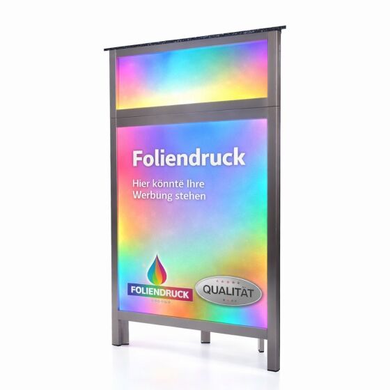 Digital printing for multi-counter corner section
