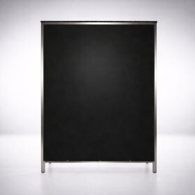 Foldable stainless steel rear buffet, 1.5 m