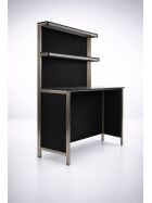 Foldable stainless steel rear buffet, 1.5 m