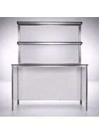 Foldable stainless steel rear buffet, 1.5 m