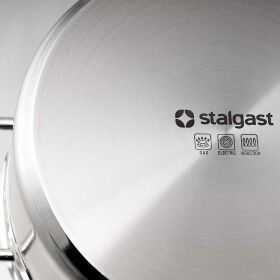 Stalgast Edelstahl Suppentopf hohe Form, ohne Deckel, Serie OnSet, Ø 200 mm, Höhe 190 mm, 5,8 Liter