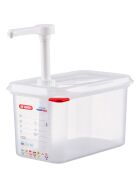 Saucenspender/Pumpspender, GN 1/4, Inhalt 4,3 Liter