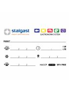 Stalgast GN-Behälter Premium, Polypropylen, GN 1/2, H 100 mm