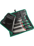 Sanelli Messerset, inkl. fünf Messer und Rolltasche