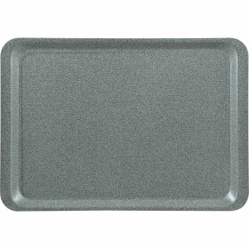 Tablett, laminiert, Farbe Anthrazit, 530x370 mm (BxT)