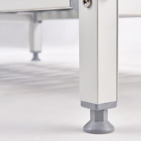 Lagerregal aus Aluminium, 1510x460x1680 mm (BxTxH)