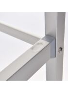Lagerregal aus Aluminium, 1510x560x1680 mm (BxTxH)