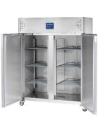 Starline Doppeltür-Tiefkühlschrank mit Rädern, GN 2/1, 1480x830x2010 mm (BxTxH), 1300 L