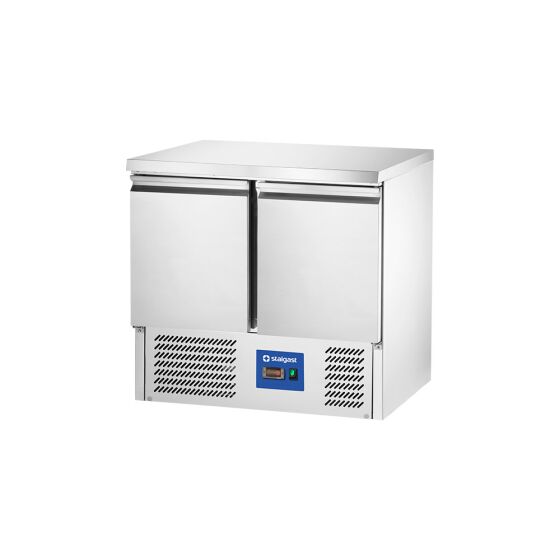 Starline Kühltisch, 2-türig, GN1/1, 900x700x875 mm (BxTxH), ohne Aufkantung