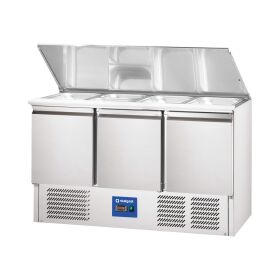 Starline Saladette, 3-türig, GN 1/1, Aufnahme 4x GN 1/1