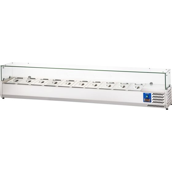 Starline Pizzakühlaufsatz, 10x GN 1/4, 2000x335x440 mm (BxTxH)