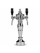 Schanksäule flämische Form 1 oder 2 leitig Chrome oder Gold