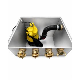 Sewage box / pump box in stainless steel
