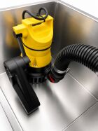Sewage box / pump box in stainless steel