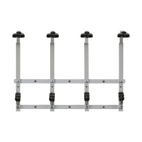 W   3 - WANDGRUPPENHALTER für   3 Flaschen - 0,7 - 1,0 lt. 28,5 x 32 cm (B x H)