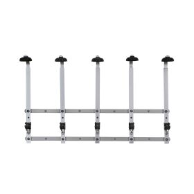 Wall group holder for 5 bottles