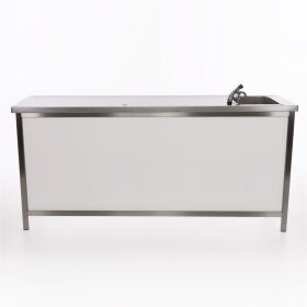 Brewery folding counter made of stainless steel & CNS...